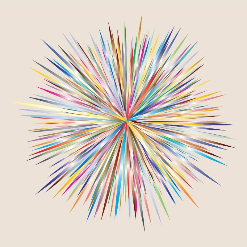 Farbexplosion Bunt Geschenk Geschenkidee