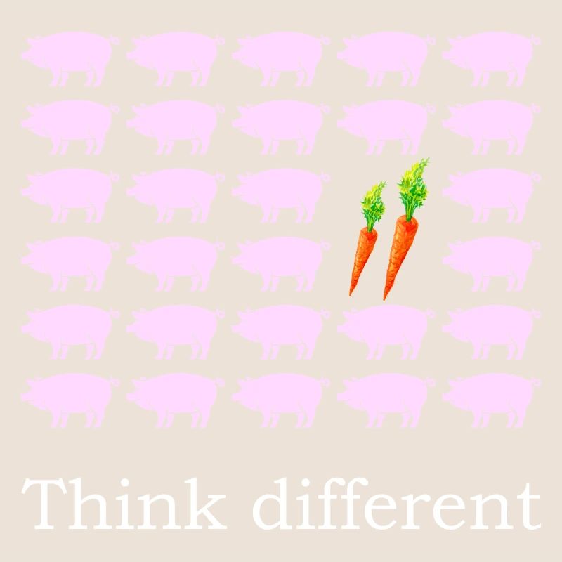 Think different - Vegetarier Bio