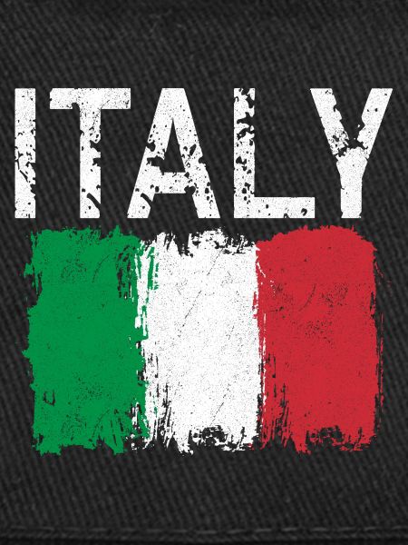 Italy Brushstroke Flag