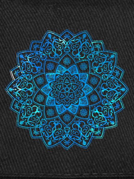 Mandala - bleu