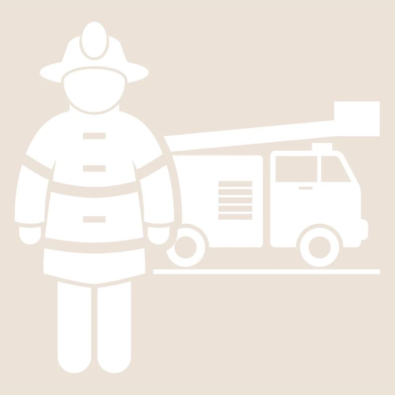 Feuerwehrmann Floriansjünger Brandbekämpfer