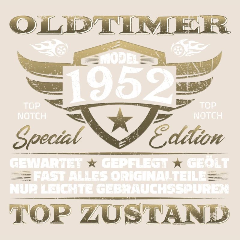 Oldtimer 1952 Baujahr – Vintage Retro Geburtstag