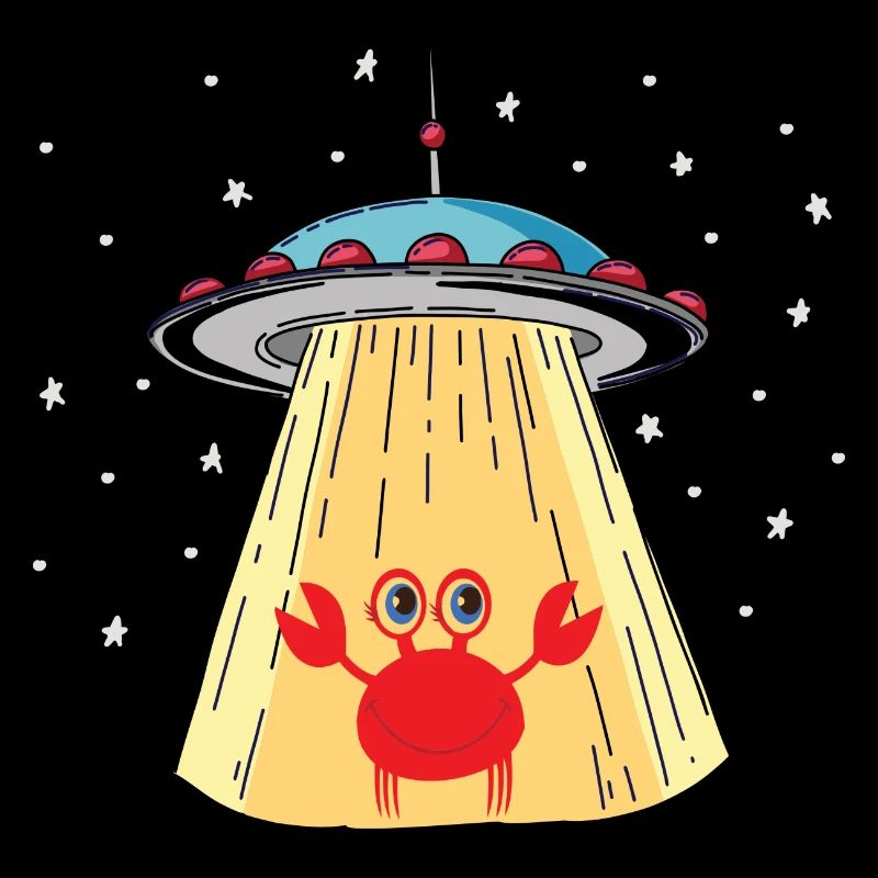Visiteur de crabe extraterrestre