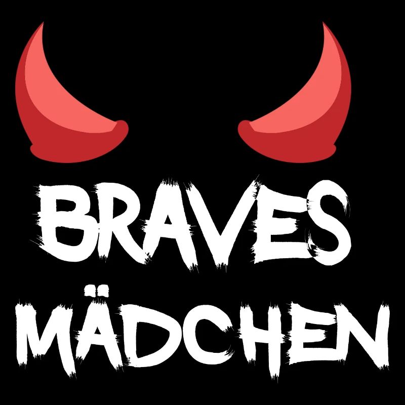 braves liebes mädchen kleiner teufel devil