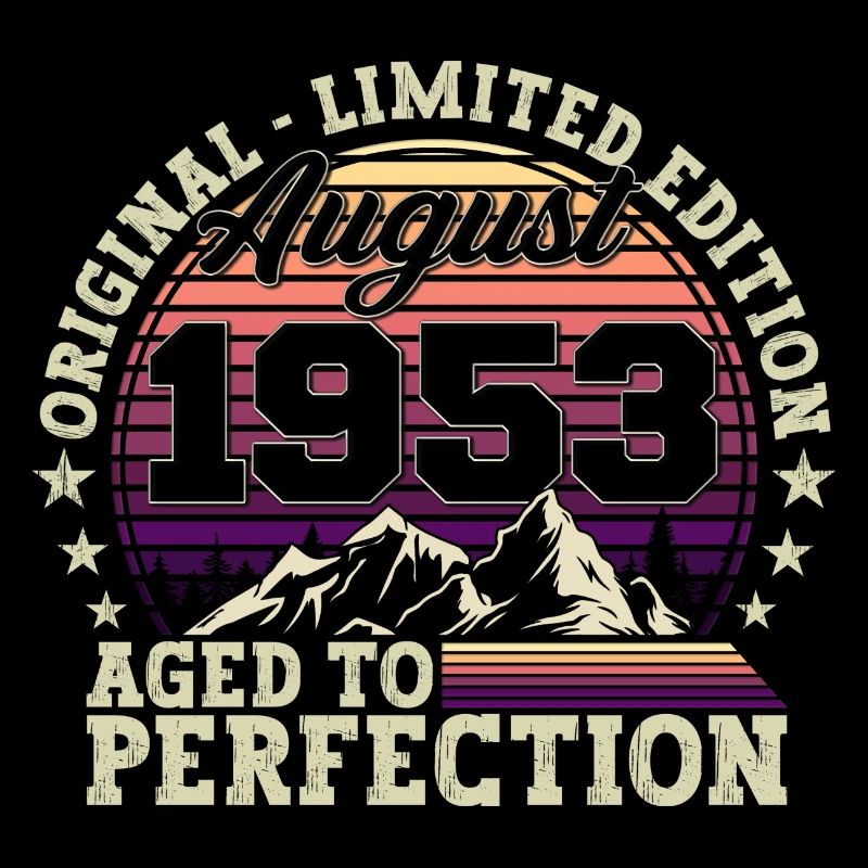 Original August 1953 69th Birthday Gift