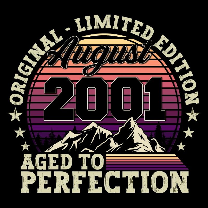 Original Août 2001 21st Birthday Fun Gift