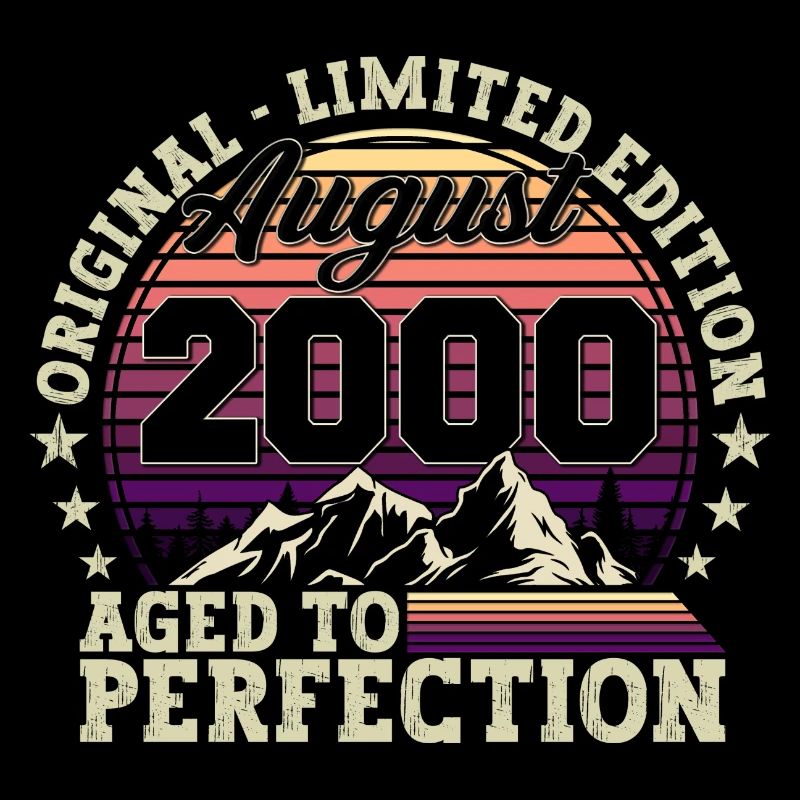 Original Août 2000 22nd Birthday Fun Gift