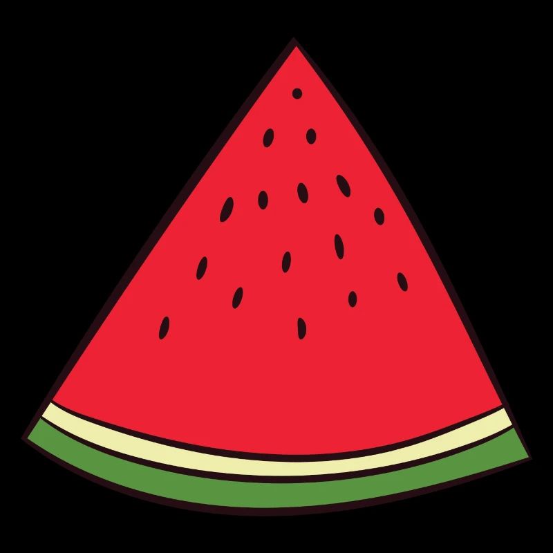 Pastèque - disque, pièce, quart, triangle