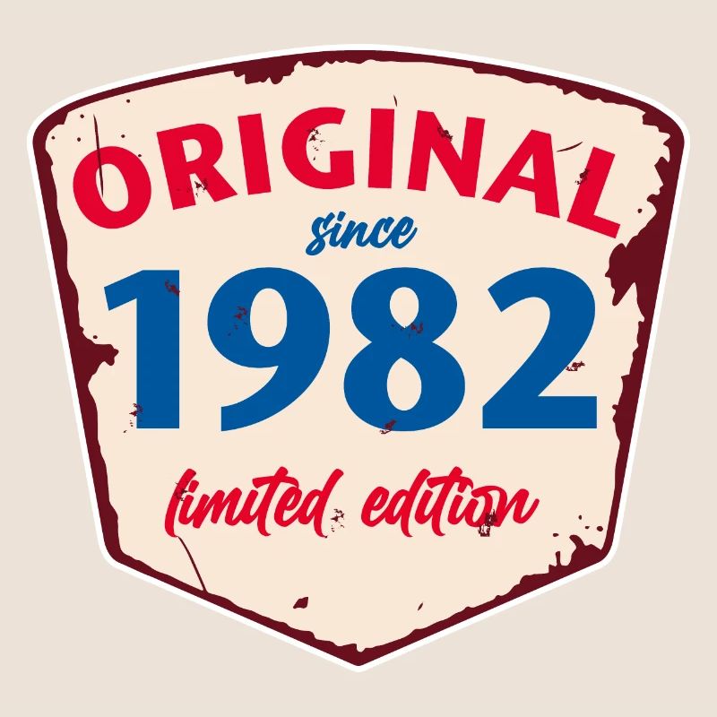 1982 Blechschild - édition citronnée - Vintage