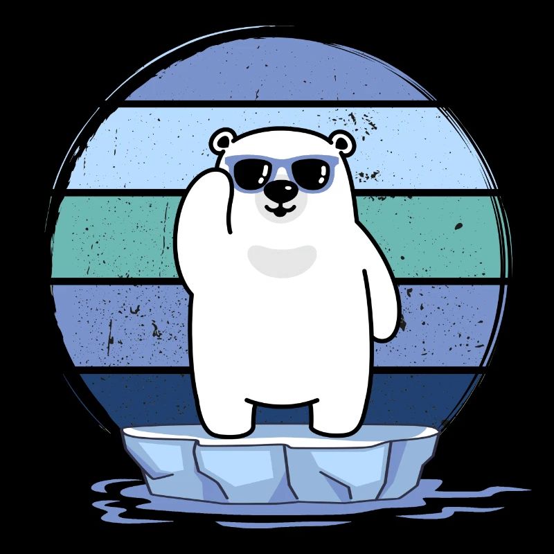 Eisbader am Eiswasser kälteresistent Winterbaden