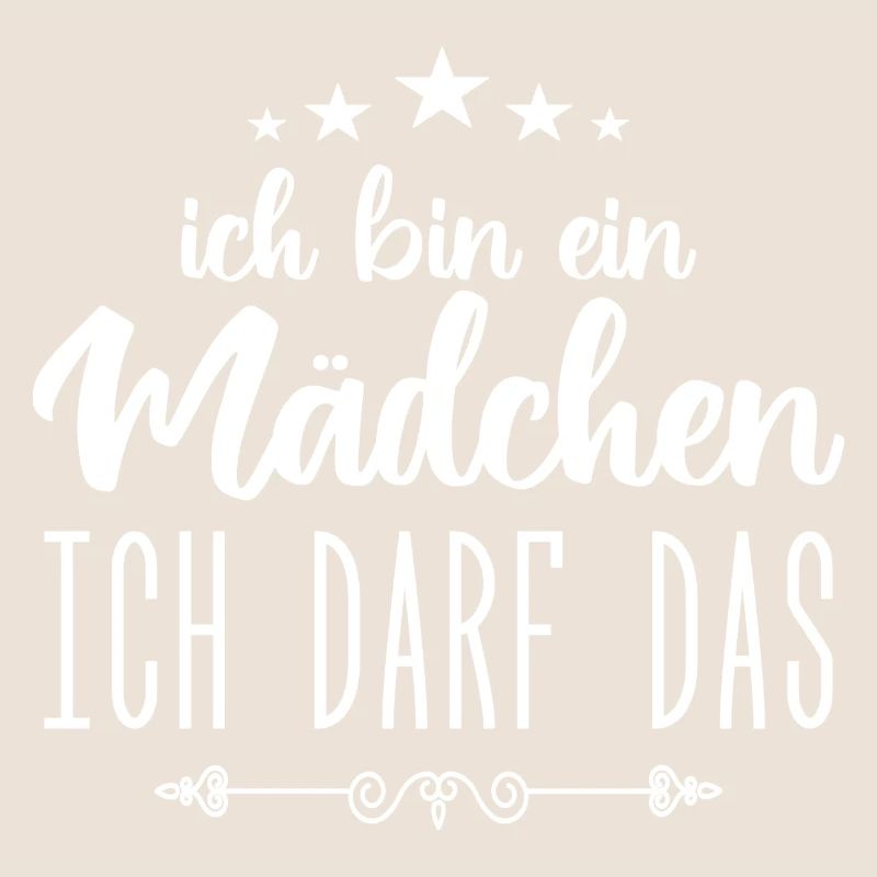 Baby Mädchen Ich darf das, ich bin ein Mädchen !!
