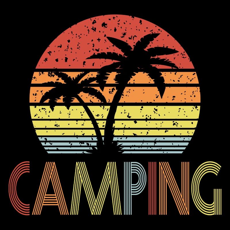 Camping Retro sun 01