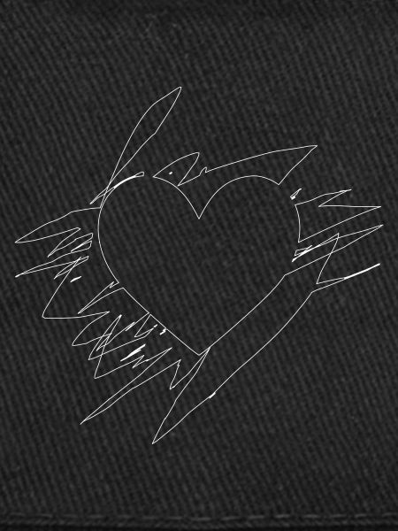 Doodle Heart Scribbled Lines