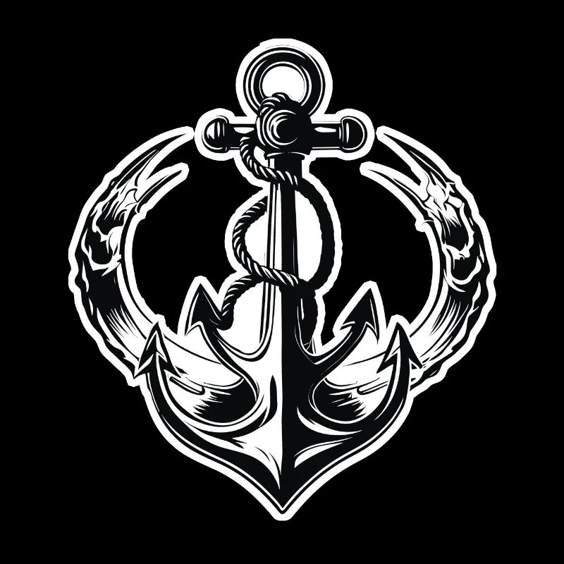 Ancre / Ahoy / Bateau / Navire / Eau / Mer / Lac