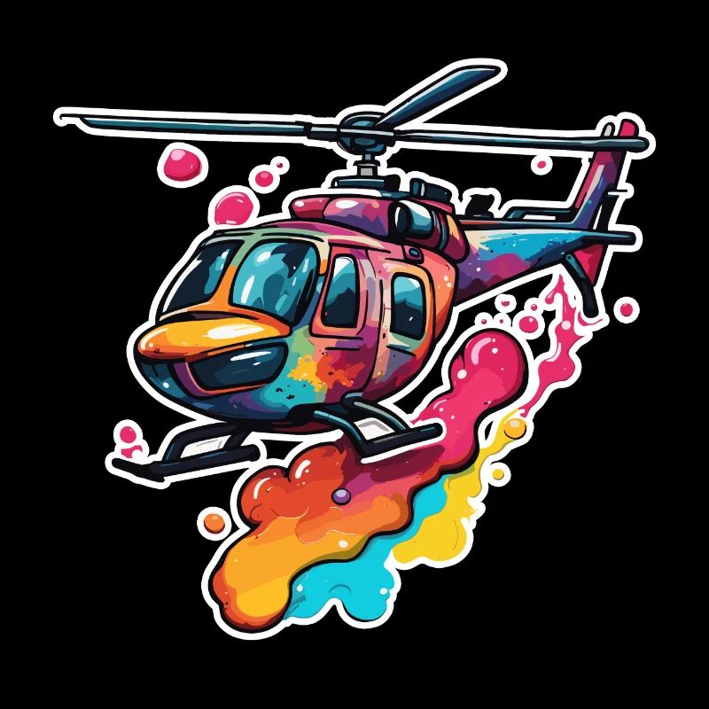 Helikopter / Hubschrauber / fliegen / Luftfahrt