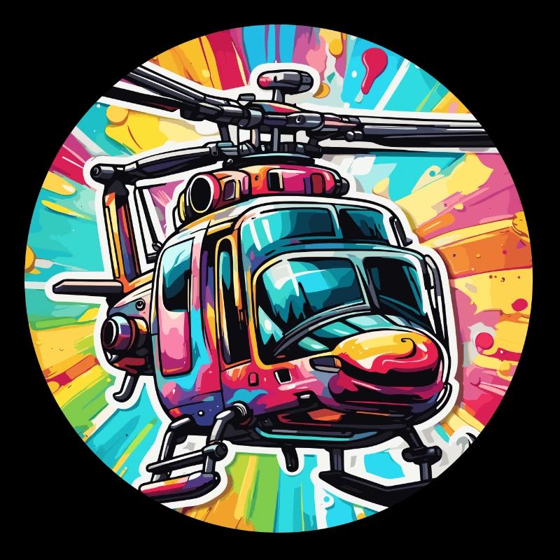Helikopter / Hubschrauber / fliegen / Luftfahrt