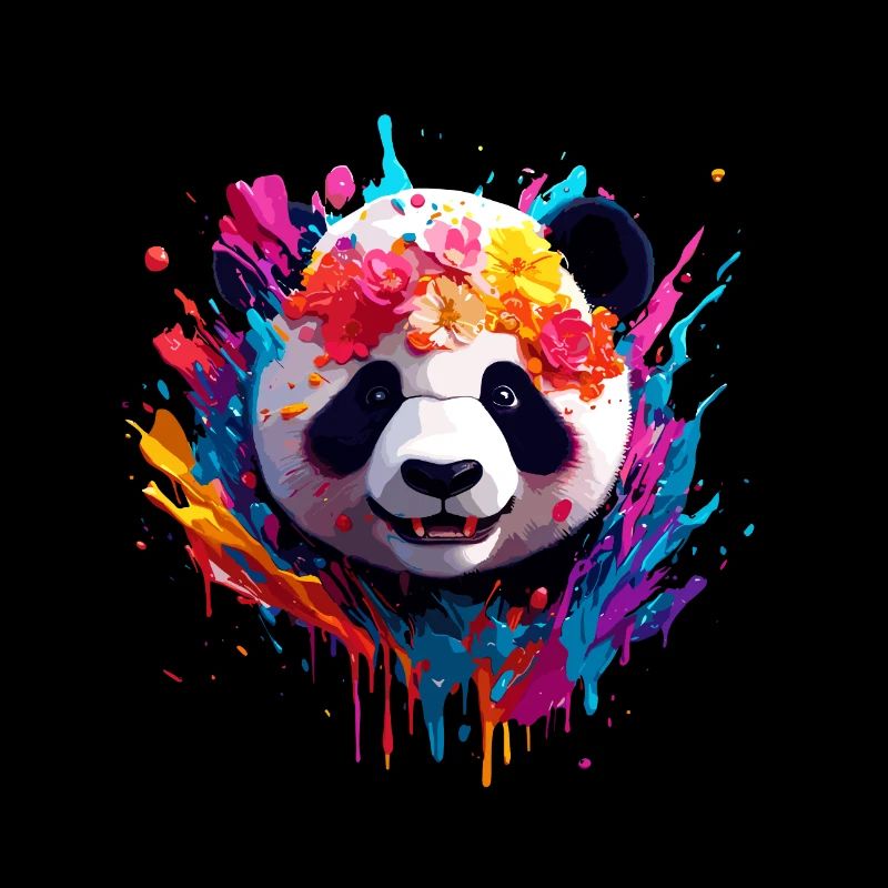 Panda / Tier / Zoo / Bambus / Wild / Kindlich