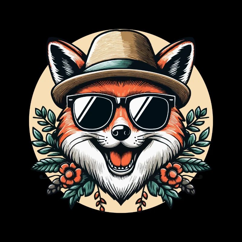 Stylischer Fuchs