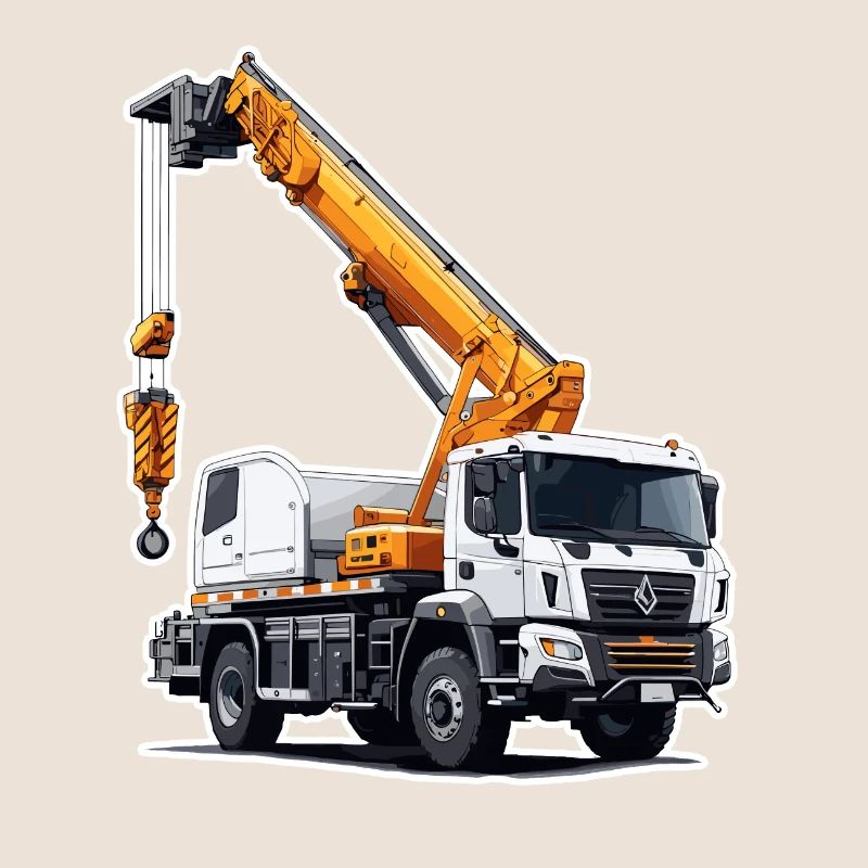 Grue / de chantier / treuil / système de grue