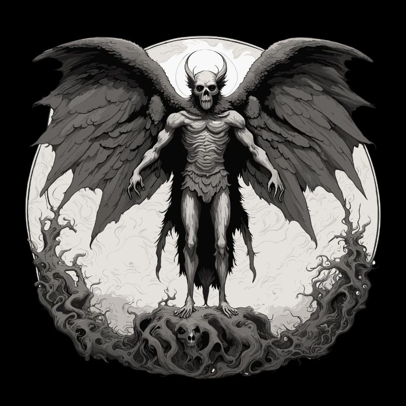 Mothman / Moth / Insect / Mythical Creature / Flutter