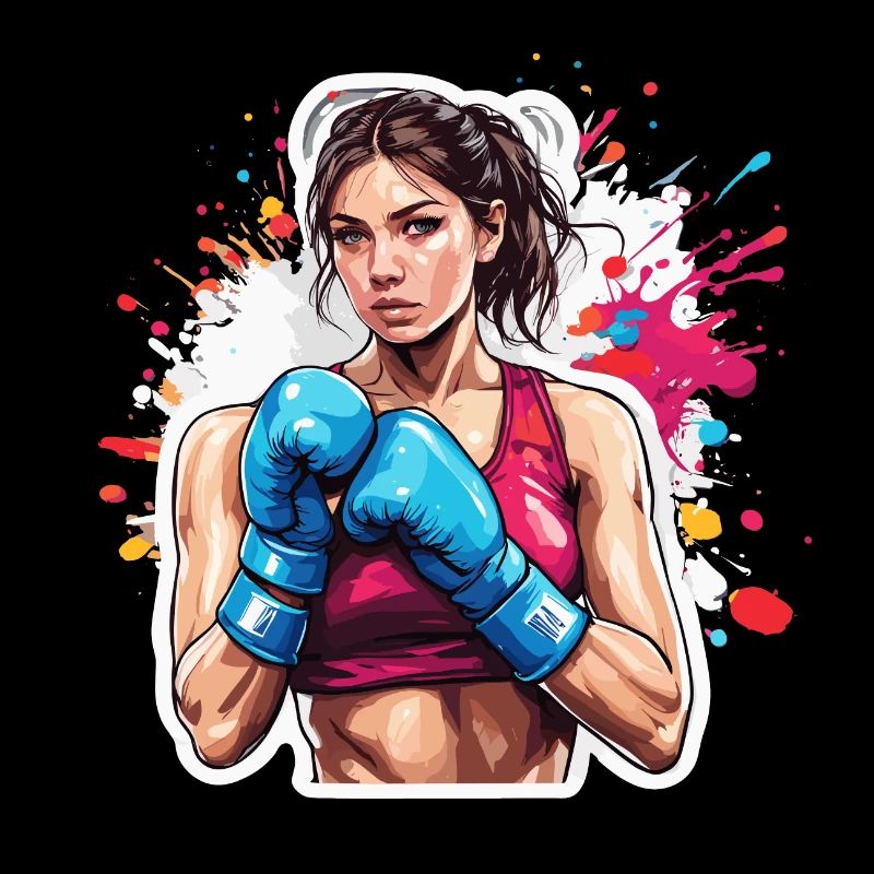 Boxer / Sport / Kampf / Arena / Boxring / Fäuste