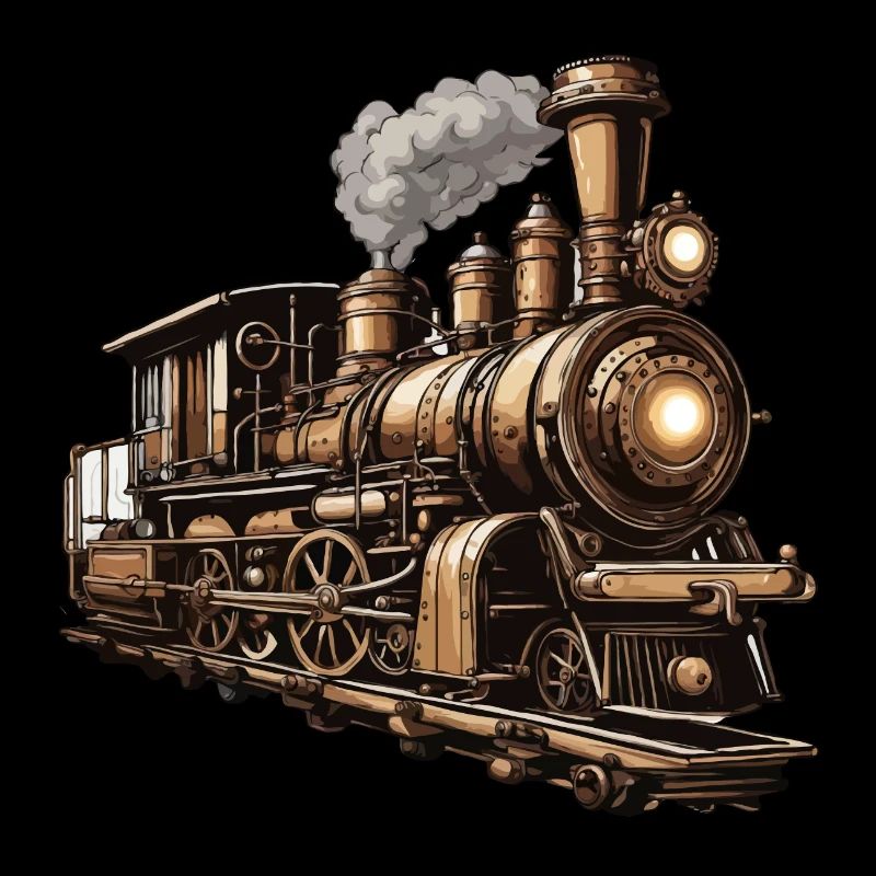Zug / Lokomotive / Dampflok / Eisenbahn / Lock