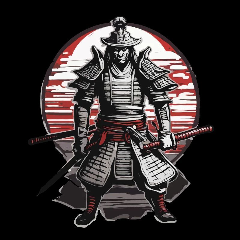 Samurai / Japanisch / Harakiri / Katana / Mann