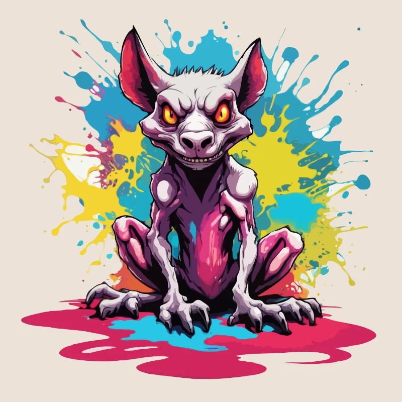 Chupacabra / Sucking Creature / Monster /Spain