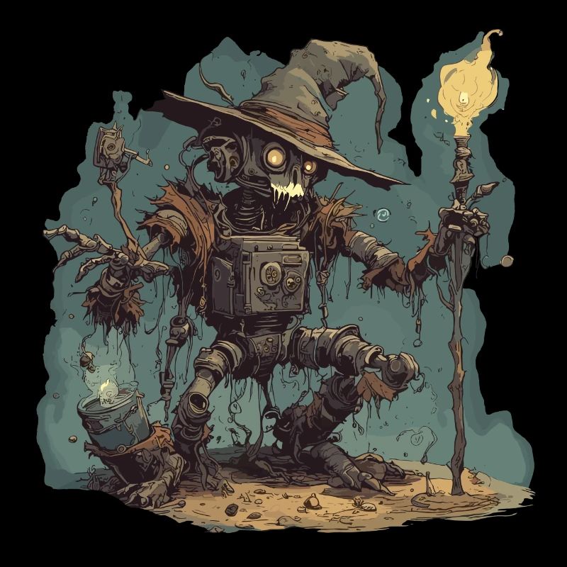 Manuel de la sorcière / grimoire / Halloween / automne