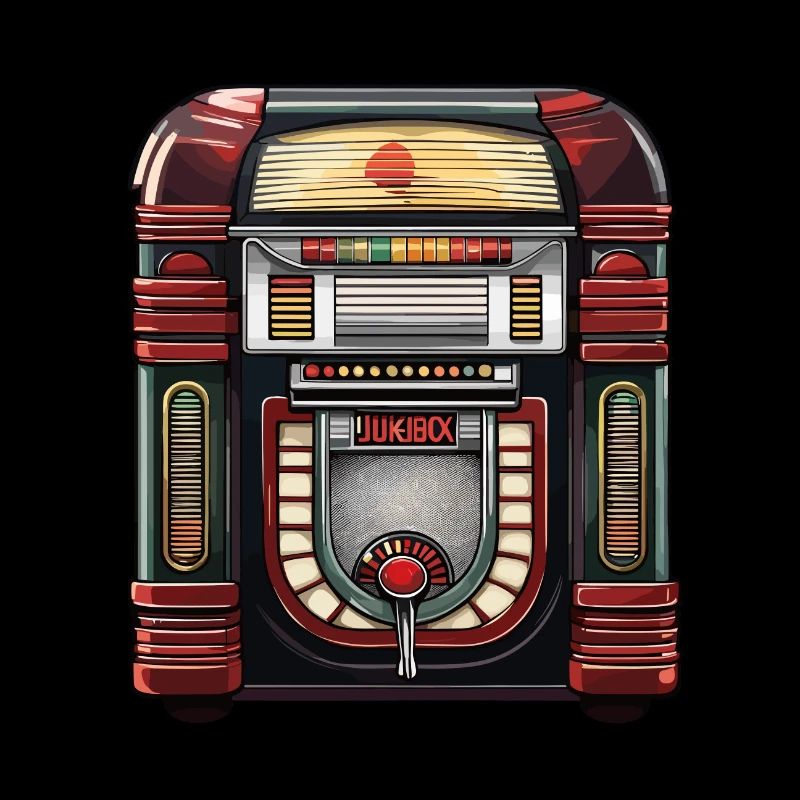 Jukebox / Musical Automaton / Retro / 50s