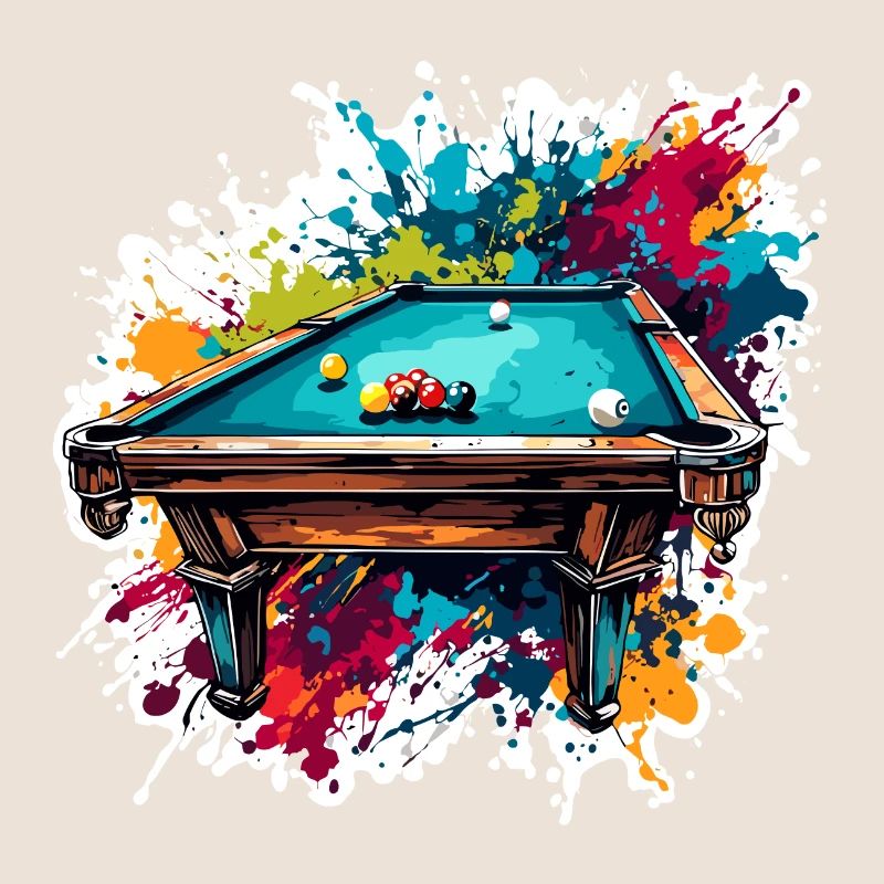 Billard / Boule de billard / 8 boules / billard / Kö