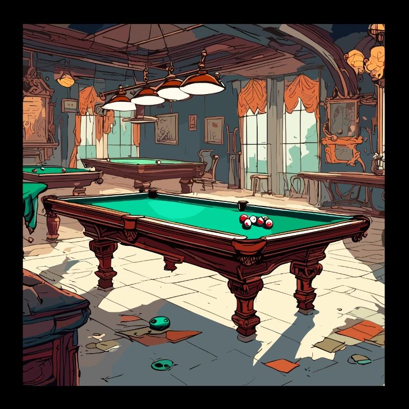 Billard / Boule de billard / 8 boules / billard / Kö