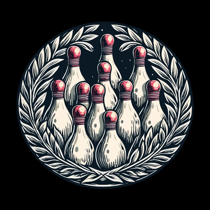 Bowling / Kegeln / Bowlingbahn / Pin / Strike