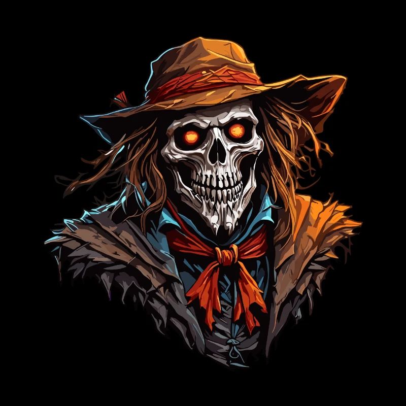 Vogelscheuche / Erntehelfer / Maisfeld / Feld