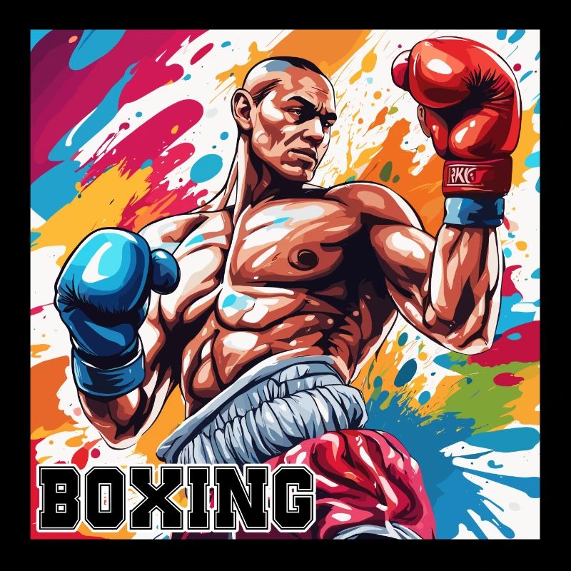 Boxer / Sport / Kampf / Arena / Boxring / Fäuste