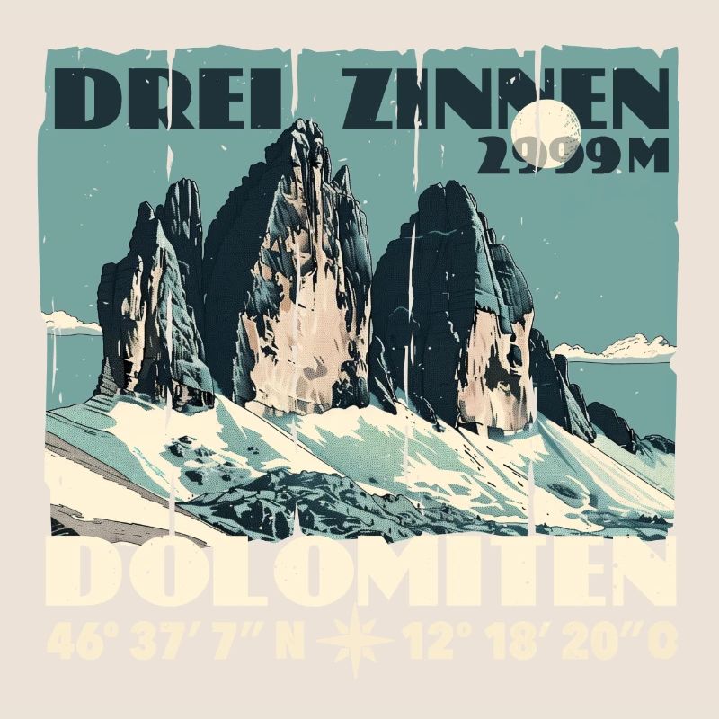 Three Peaks Dolomites Souvenir Tre Cime Lavaredo