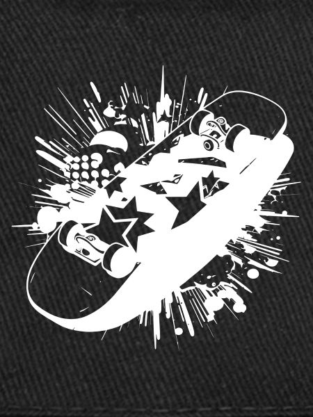 Skateboard Paint Blobs
