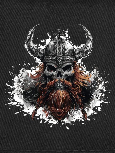Wikinger Odin Totenkopf