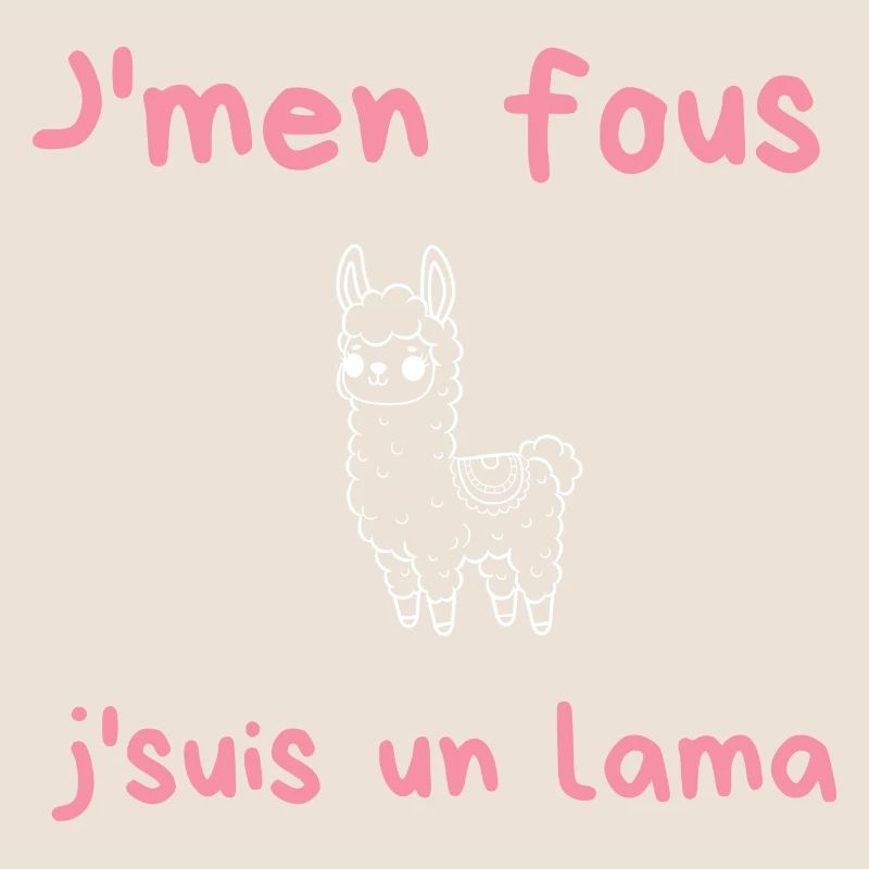 Es ist mir egal, ich bin ein Lama