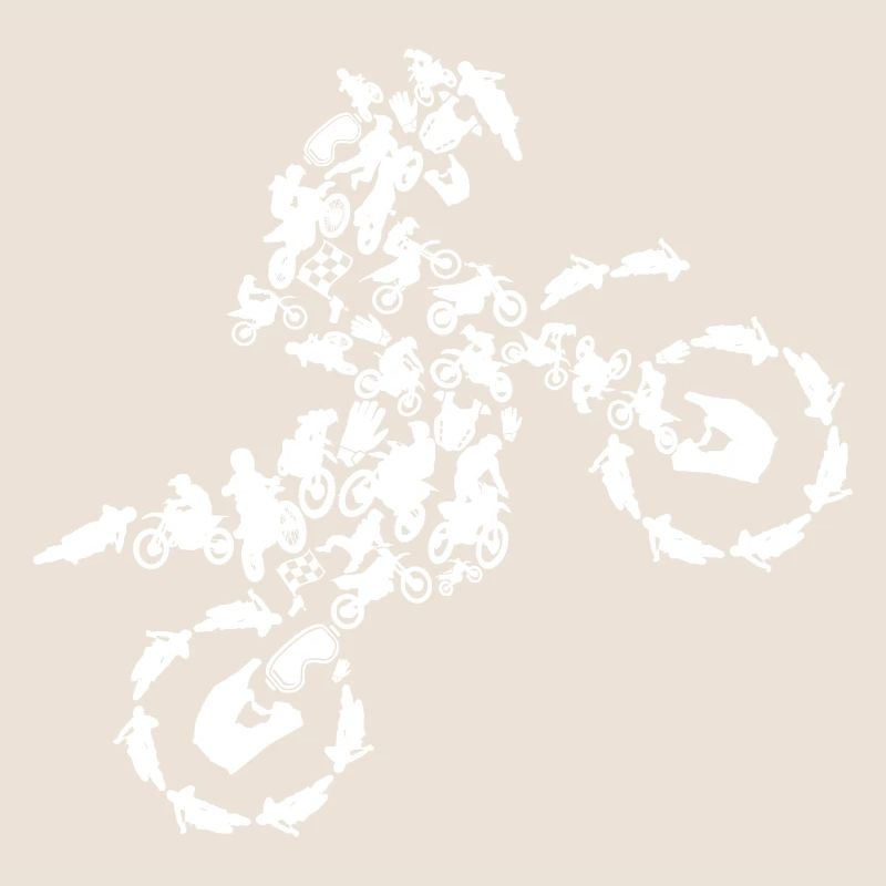 Motocross Silhouette