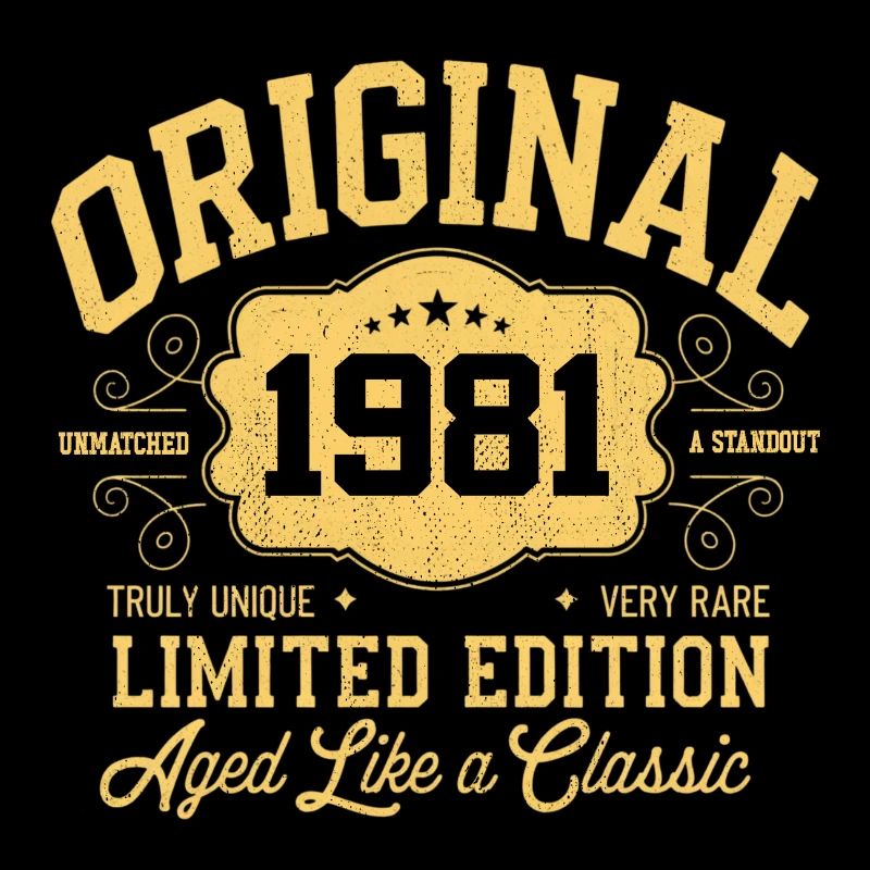 Original 1981 - Geburtstag 1981 Klassiker Edition