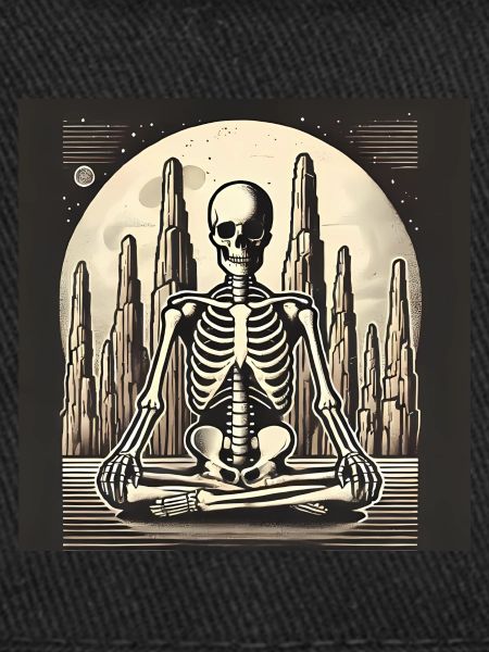 Skeleton in Solitude Illustration