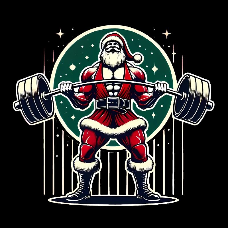 Santas Strong Snatch Powerlifting