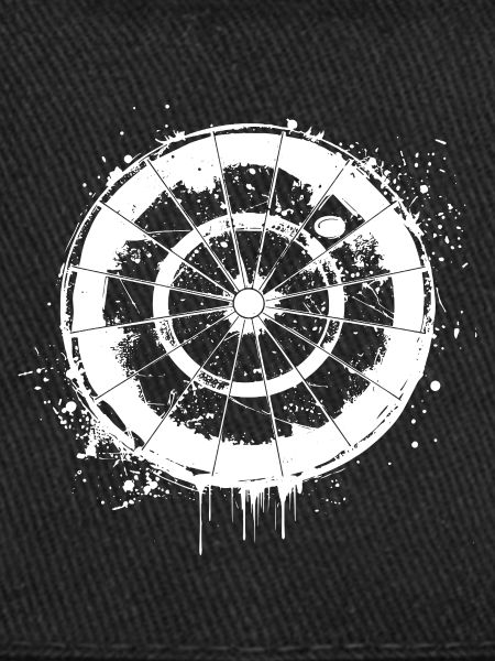 Dartboard Street Art