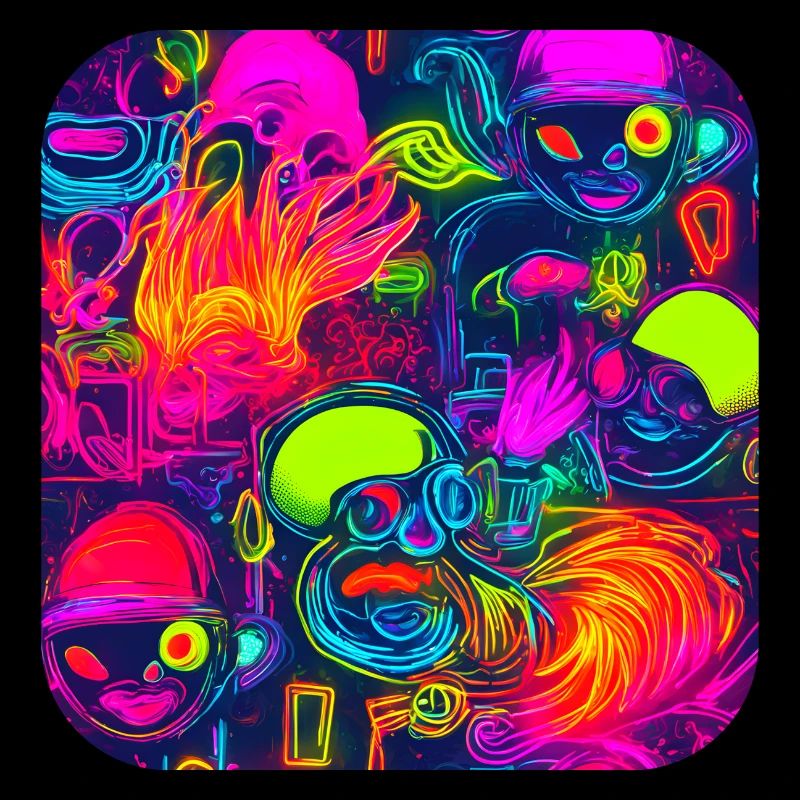 Neon DJ House Party Tendance