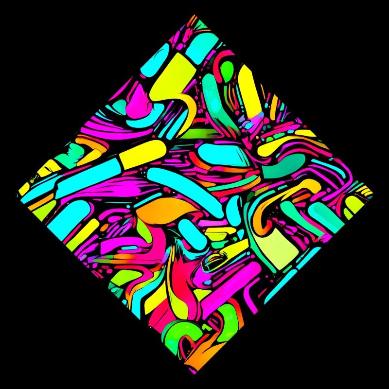 Neon Stil UV House Style