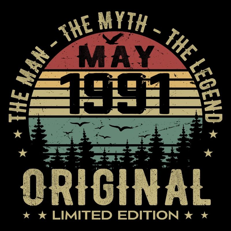 May 1991 34th Anniversary Gift May 1991 May 1991