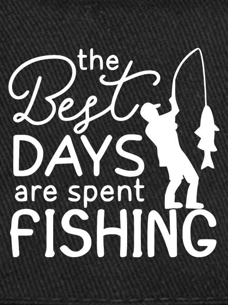 Citation de pêcheur Silhouette Design