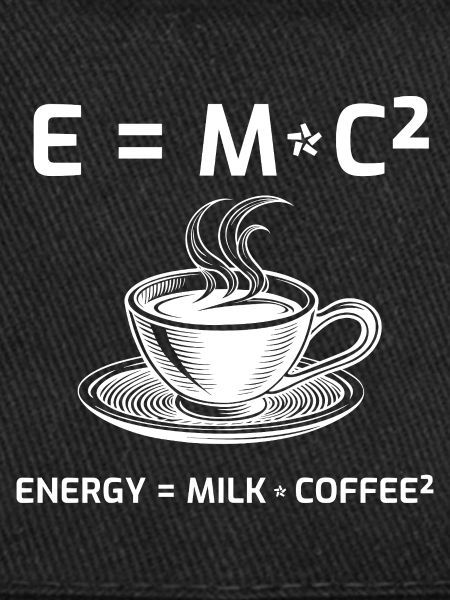 Kaffeetrinker Kaffeeformel E=MC2