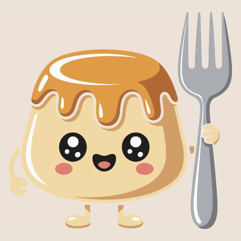 Pudding à la fourchette